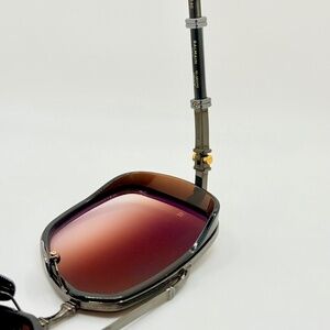 BALMAIN OFFICIER — RSE-BLK Titanium (BPS-108E-58) — NEW IN BOX